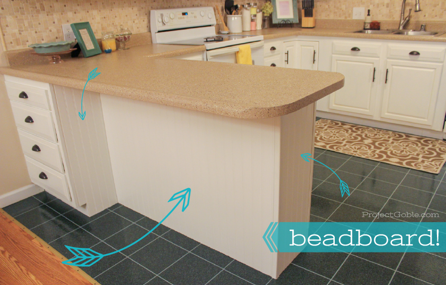 Charming adding beadboard to kitchen cabinets Diy Beadboard On Our White Painted Kitchen Cabinets Project Goble