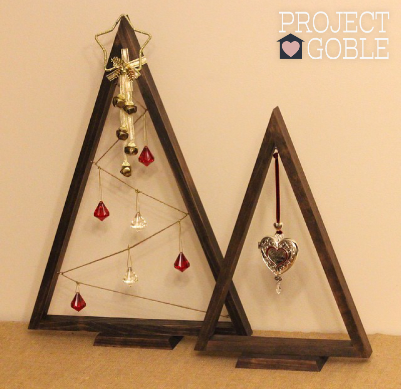 DIY Wooden Ornament Tree