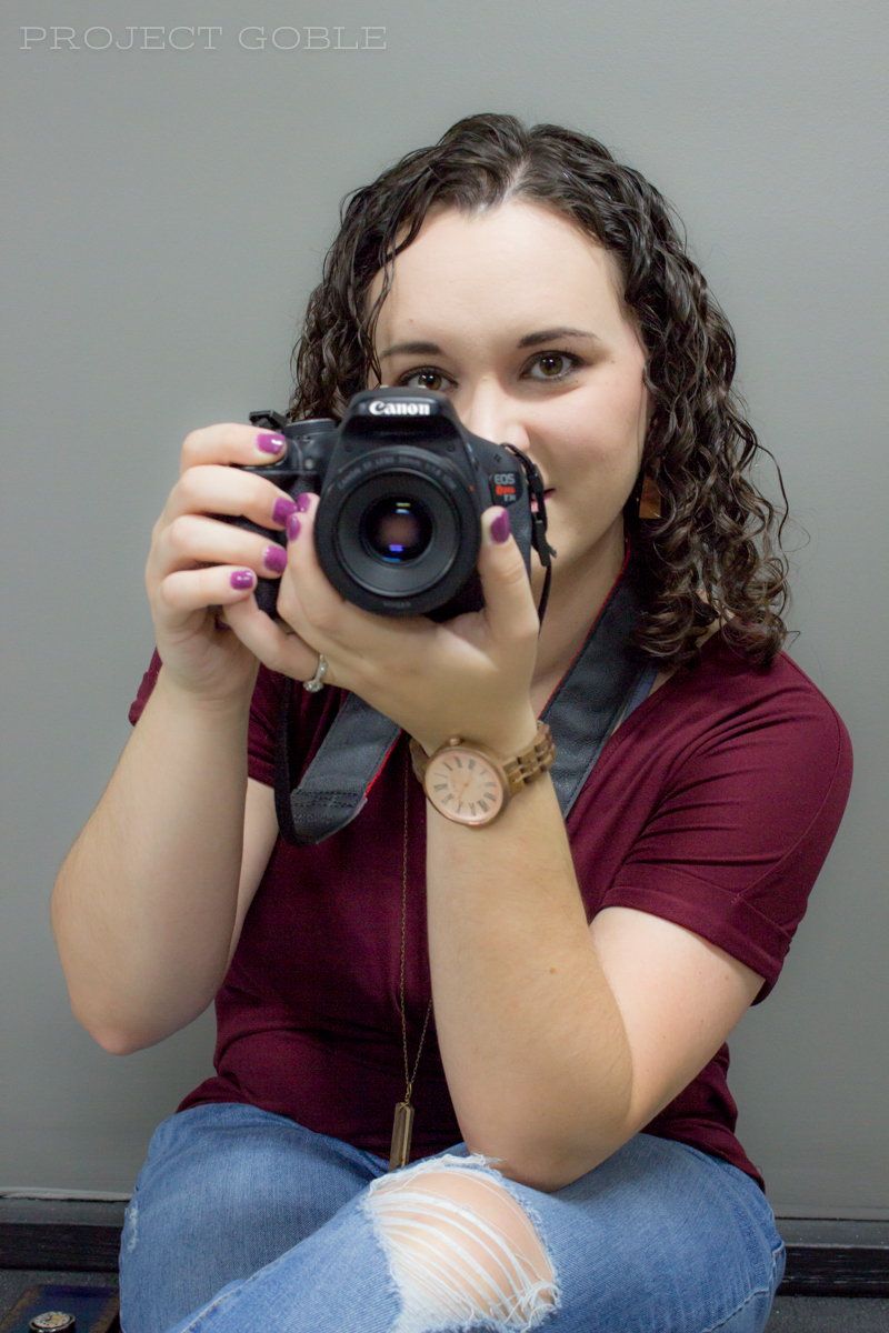 Allison Goble of Project Goble with a JORD Cassia Walnut Wood Watch